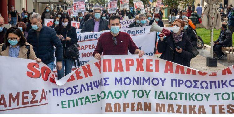 «Πόσο ακόμα; Οχι άλλη υπομονή», η κραυγή των υγειονομικών