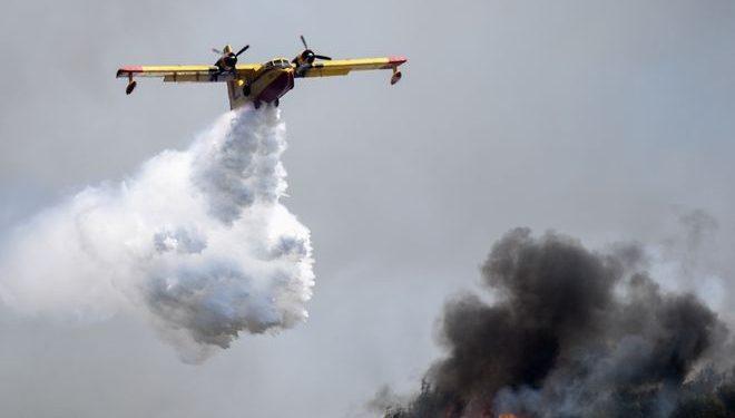 Μεγάλη φωτιά στη Χίο – Εκκενώθηκαν χωριά
