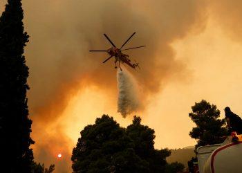 Φωτιά στο Βροντερό Φλώρινας