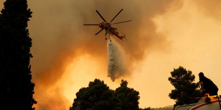 Φωτιά στο Βροντερό Φλώρινας