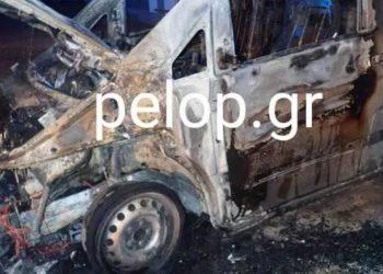 Πάτρα: «Πάγωσε» ο επιχειρηματίας όταν είδε σε βίντεο ποιος του έκαψε το βανάκι της εταιρείας του