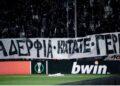 Το κατάπτυστο πανό για τη δολοφονία του Άλκη στην Τούμπα – Καταδικάζει η ΠΑΕ ΠΑΟΚ.