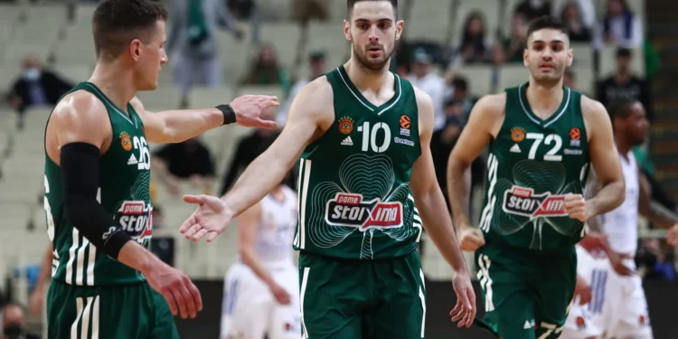 Παναθηναϊκός – Ρεάλ Μαδρίτης 87-86: Έσπασε την κατάρα.