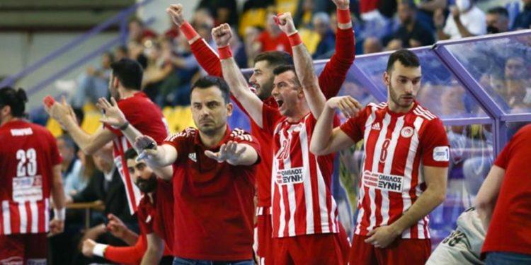 Handball Premier  Ολυμπιακός – ΑΕΚ 22-21: Μία νίκη μακριά από τον τίτλο οι ερυθρόλευκοι