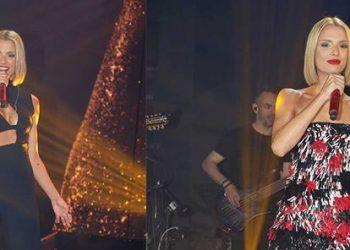 Κατερίνα Λιόλιου: Με αποκαλύπτικά outfits στην πρεμιέρα της στο πλευρό του Φέρρη