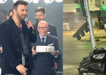 Γιώργος Σαμπάνης: Τροχαίο για τον τραγουδιστή και τη σύντροφό του Ιωάννα Σαρρή