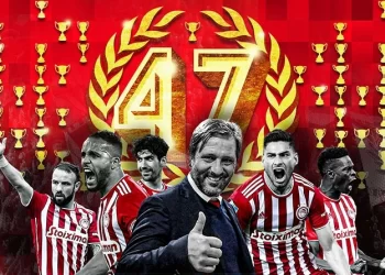 ΠΑΟΚ – Ολυμπιακός 1-2: Πρωταθλητές Ελλάδας οι ερυθρόλευκοι για 47η φορά