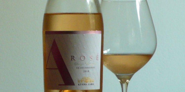 Κτήμα Άλφα, Α Ροζέ Single Vineyard Σκαντζόχοιρος 2018