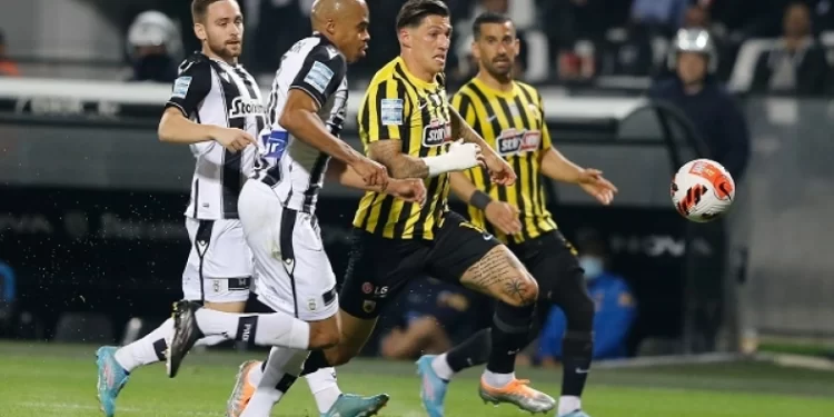 Super League:Η βαθμολογία των playoffs μετά την ισοπαλία του ΠΑΟΚ με την ΑΕΚ