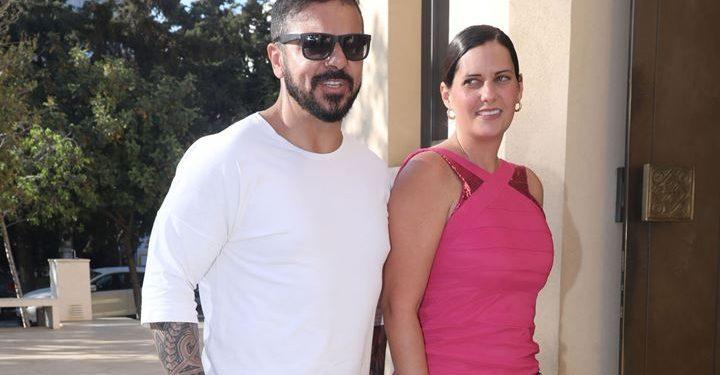 Τριαντάφυλλος: Σπάνια δημόσια εμφάνιση με τη σύζυγό του Δήμητρα Σιαμπάνη