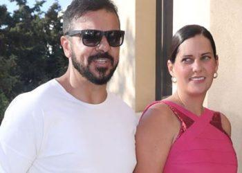 Τριαντάφυλλος: Σπάνια δημόσια εμφάνιση με τη σύζυγό του Δήμητρα Σιαμπάνη