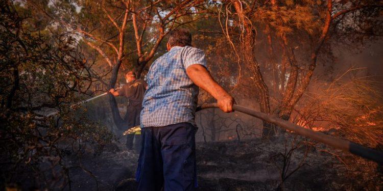Φωτιά στη Βοιωτία: Μάχη με τις φλόγες 1 χιλιόμετρο από το Δίστομο, «δεν απειλείται το χωριό»