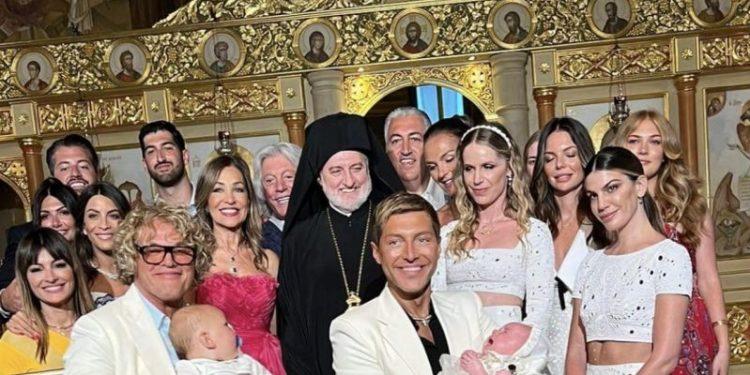 Η πρώτη βάπτιση παιδιών gay ζευγαριού στην Ελλάδα – Το μυστήριο τελέστηκε από τον Ελπιδοφόρο