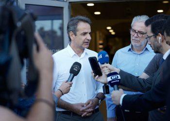 Κυριάκος Μητσοτάκης: Δεν αποκλείεται ο εμπρησμός στην Πεντέλη