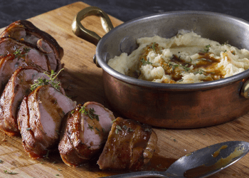 Γεύμα για δύο: Ψαρονέφρι Τυλιγμένο Με Μπέικον.