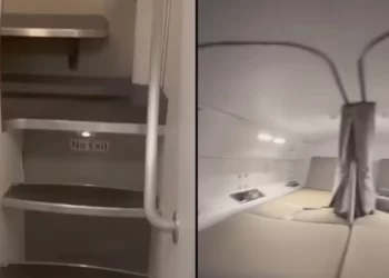 Πιλότος αποκαλύπτει τη μυστική σκάλα στα αεροσκάφη που οδηγεί στις καμπίνες του πληρώματος (vid)