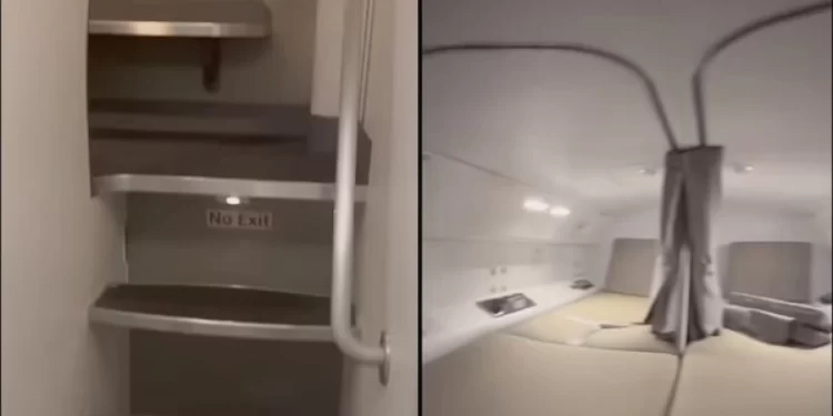 Πιλότος αποκαλύπτει τη μυστική σκάλα στα αεροσκάφη που οδηγεί στις καμπίνες του πληρώματος (vid)