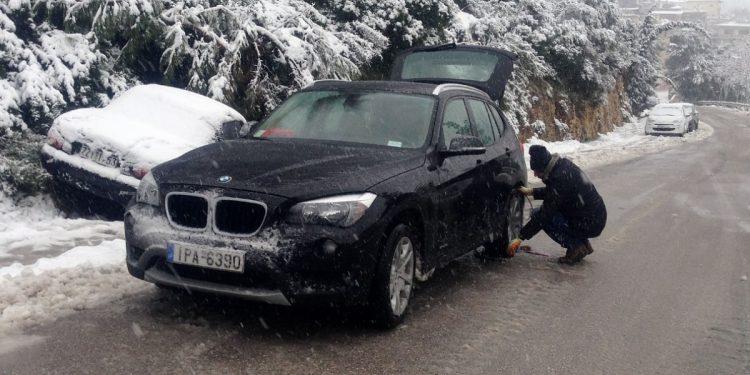 αλυσίδες χιονιού