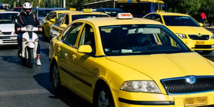 Χωρίς ταξί σήμερα η Αθήνα από τις 14:00 έως τις 20:00