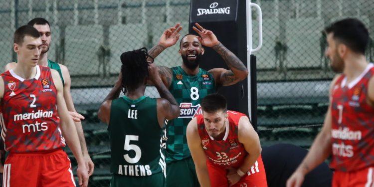 Παναθηναϊκός – Ερυθρός Αστέρας 75-66: Επέστρεψαν στα θετικά αποτελέσματα οι «πράσινοι»