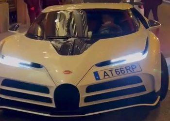 Κριστιάνο Ρονάλντο: Εμφανίστηκε με πανάκριβη Bugatti και έκλεψε την παράσταση