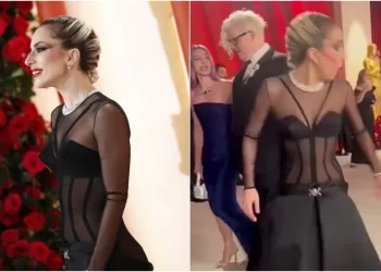 Όσκαρ 2023: Η Lady Gaga έτρεξε να βοηθήσει ένα φωτογράφο που έπεσε στο κόκκινο χαλί