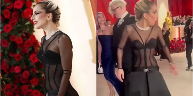 Όσκαρ 2023: Η Lady Gaga έτρεξε να βοηθήσει ένα φωτογράφο που έπεσε στο κόκκινο χαλί