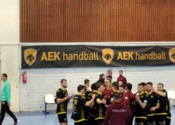 ΑΕΚ-Διομήδης Άργους 37-21: Πήρε τη νίκη επί της ομάδας του Άργους και το προβάδισμα για τον τελικό της Handball Premier