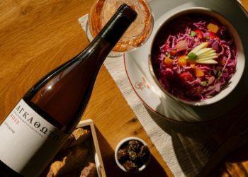 Ένα ενδιαφέρον γεύμα στο εστιατόριο του κτήματος Κυρ-Γιάννη στη Νάουσα