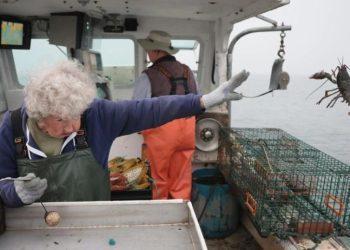 «Για μένα δεν είναι σκληρή δουλειά»: Στα 101 χρόνια της συνεχίζει να ψαρεύει αστακούς