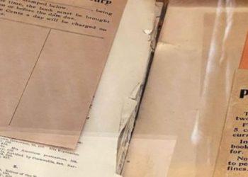 ΗΠΑ: Βιβλίο επιστράφηκε σε δημόσια βιβλιοθήκη μετά από… σχεδόν 100 χρόνια