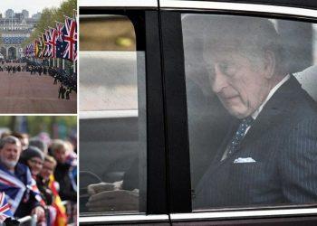 Δείτε live: Στα ανάκτορα του Μπάκιγχαμ ο βασιλιάς Κάρολος για τη στέψη