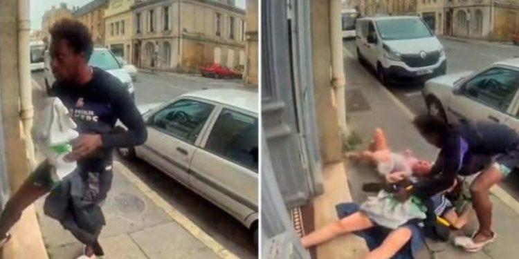 Γαλλία: Σάλος από το βίντεο με την επίθεση Αφρικανού σε 73χρονη γιαγιά και την εγγονή της