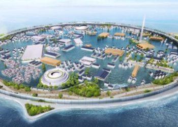 Μια πλωτή πόλη «Κιβωτός του Νώε» για 40 χιλιάδες ανθρώπους (βίντεο)