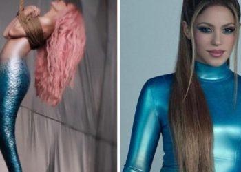 Σακίρα: Μεταμορφώθηκε σε γοργόνα κρεμασμένη από σχοινί – Δείτε το βίντεο