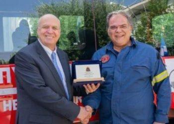 Boehringer Ingelheim Ελλάς: Δωρεά υπερσύγχρονου οχήματος στην Πυροσβεστική