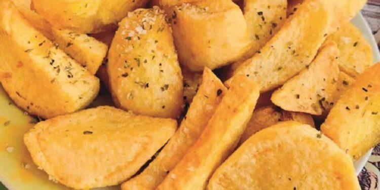 Πατάτες τηγανητές με τον τρόπο της Κρήτης