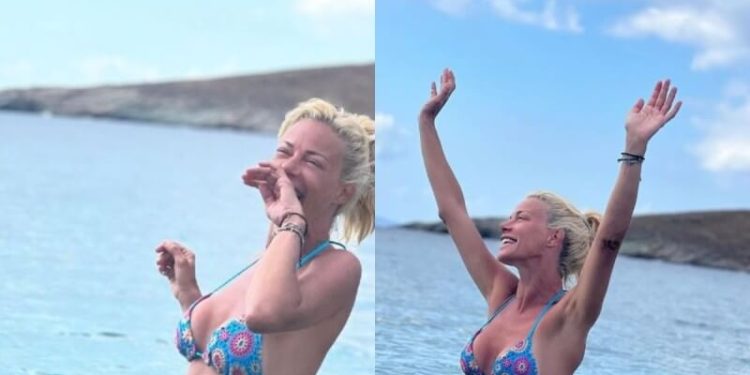 Όλα τα βλέμματα “καρφώθηκαν” πάνω της