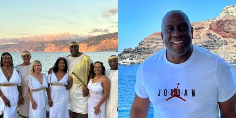 Μάτζικ Τζόνσον: Kάνει τζετ σκι στην Κεφαλονιά και αποθεώνει τις ομορφιές της Ελλάδας