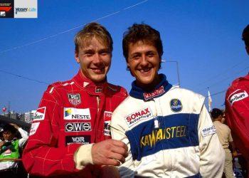 Η γνωριμία του Xάκινεν με τον Σουμάχερ πριν από την φόρμουλα 1