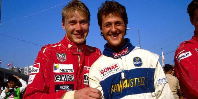 Η γνωριμία του Xάκινεν με τον Σουμάχερ πριν από την φόρμουλα 1