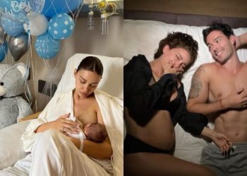 Η πρώτη ολόσωμη φωτογραφία του Μποτία junior στην αγκαλιά της Ελένης Φουρέιρα