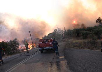 Πυρκαγές σε όλη την Ελλάδα
