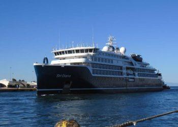 Στον Πειραια για πρώτη φορά το mega yacht SH DIANA