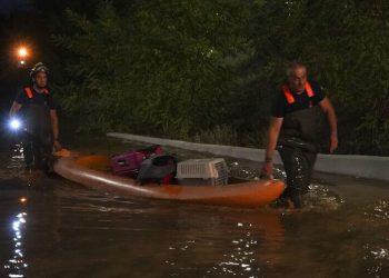Δύσκολη η νύχτα για 35 χωριά στη Θεσσαλία
