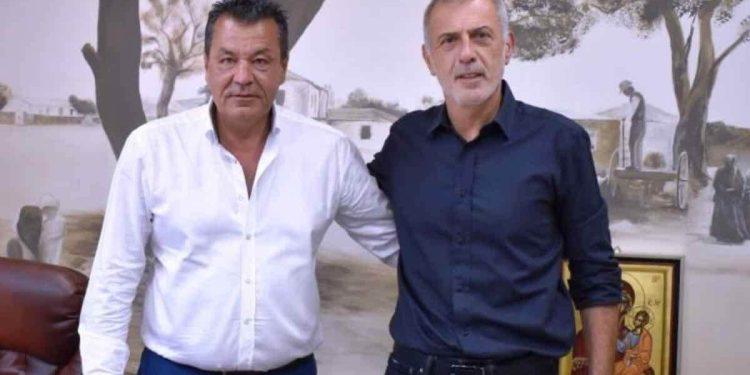 Συνάντηση Δημάρχου Πειραιά Γιάννη Μώραλη με τον Δήμαρχο Φυλής Χρήστο Παππού