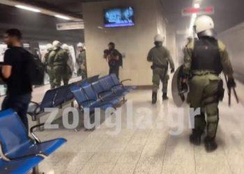 «Ανοχύρωτο» το Μετρό – Επεισόδια, βανδαλισμοί και συλλήψεις σε 5 σταθμούς
