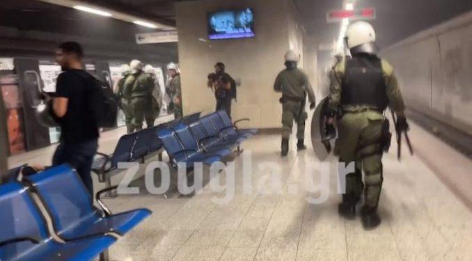 «Ανοχύρωτο» το Μετρό – Επεισόδια, βανδαλισμοί και συλλήψεις σε 5 σταθμούς