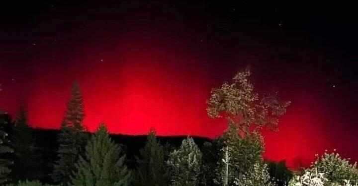 ο Βόρειο Σέλας ήταν ορατό από τη Θεσσαλονίκη, τις Σέρρες και άλλες περιοχές της Μακεδονίας!