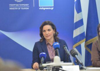 Όλγα Κεφαλογιάννη: Πόροι 387 εκ. για τον τουρισμό από το Ταμείο Ανάκαμψης